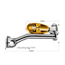 TF-2612 Motorcycle Aluminum Alloy Started Rod Stainless Steel Fire Rod Electric Motorcycle Installation Starter(Red)