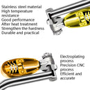 TF-2612 Motorcycle Aluminum Alloy Started Rod Stainless Steel Fire Rod Electric Motorcycle Installation Starter(Orange)