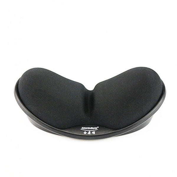 Jincomso V1C Slow Rebound Wristband Mouse Pad Ergonomic Memory Foam Mechanical Keyboard Hand Rest(Black)