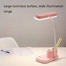 YAGE LED Learning Eye Protection Table Lamp USB Charging Stepless Dimming Desk Lamp, Colour: T031 Pink