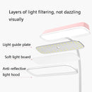 YAGE LED Learning Eye Protection Table Lamp USB Charging Stepless Dimming Desk Lamp, Colour: T031 Pink