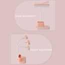 YAGE LED Learning Eye Protection Table Lamp USB Charging Stepless Dimming Desk Lamp, Colour: T031 Pink