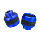 2 Pairs TF-1783 Motorcycle Accessories Modified Electric Car Anti-Drop Cup Aluminum Alloy Shock Absorption Front Fork Cup(Blue)