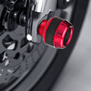 2 Pairs TF-1783 Motorcycle Accessories Modified Electric Car Anti-Drop Cup Aluminum Alloy Shock Absorption Front Fork Cup(Orange)