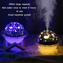 Lunar Colorful LED Projection Lamp With Large-Capacity Air Humidifier(Ocean)