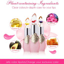 3 PCS Transparent Changed Color Moisturizer Jelly Flower Long-lasting Lipbalm(light green)