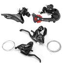 4 In 1 CYCLINGBOX Bike Aluminum Alloy Speed Register Digital Gear Dial Riding Equipment