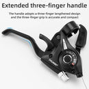 4 In 1 CYCLINGBOX Bike Aluminum Alloy Speed Register Digital Gear Dial Riding Equipment