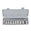 10 PCS / Set CY-0117 Sleeve Combination Tool Set Ratchet Repair Emergency Tricycle Auto Repair Multi-Function Set