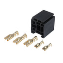 20 Sets D2K5PS 5-pin Automotive Plastic Handle Relay Socket with Terminal