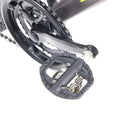 Bicycle Self-Locking Pedals Mountain Bike Locks Flat Pedals Dual-Purpose SPD Lock Pedals(Black)