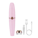 Ladies Shaver 2 In 1 Lipstick Epilator Mini Face Shaver(Pink)