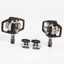 PD-M8020 Mountain Bike Bicycle Self-Locking Pedal With Buckle(Black)