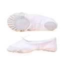 2 Pairs Flats Soft Ballet Shoes Latin Yoga Dance Sport Shoes for Children & Adult(White)