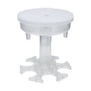 6 Cups Wine Dispenser Automatic Diversion Wine Pourer With Game Turntable, Style: Round Transparent with Transparent Cup