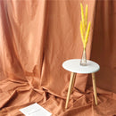 3 x 2.4m Photo Background Cloth Increased Widened Photography Cloth Live Broadcast Solid Color Cloth(Light Coffee)