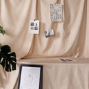 4 x 2.4m Photo Background Cloth Increased Widened Photography Cloth Live Broadcast Solid Color Cloth(Beige)