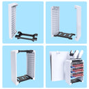 DOBE TP5-1545 Game CD Storage Rack Wireless Controller Dual-Seater Charger + Headset Hanger For PS5