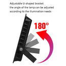 20W Linear LED Spotlight Outdoor Project Light Waterproof Garden Energy-Saving Lighting Floodlight, Style:(Cold White Light)