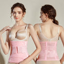Postpartum Abdomen Belt Corset Belt Can Wear Elastic Abdomen Belt In All Seasons, Size: XL(Complexion Two-piece Set)