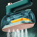 33W Handheld Electric Ironing Machine Rotatable Dry And Wet Garment Steam, Product specifications: EU Plug(Gemstone Green)