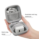 2 PCS Baona BN-F001 Headset Oxford EVA Storage Box Data Cable Charger Organizing Box(Gray)