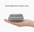 2 PCS Baona BN-F001 Headset Oxford EVA Storage Box Data Cable Charger Organizing Box(Gray)