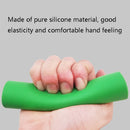 MEROCA Mountain Bike Grip Cover Shock Absorbic Silicone Handlebar Sponge Cover(Black)