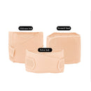 Three-Piece Abdomen Belt Set Elastic Postpartum Abdomen Belt Maternity Corset Belt Waist Belt For Caesarean Section, Size: S(Dot Style Skin Tone)
