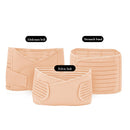 Three-Piece Abdomen Belt Set Elastic Postpartum Abdomen Belt Maternity Corset Belt Waist Belt For Caesarean Section, Size: M(Enhanced Skin Tone)