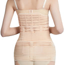 Three-Piece Abdomen Belt Set Elastic Postpartum Abdomen Belt Maternity Corset Belt Waist Belt For Caesarean Section, Size: M(Enhanced Skin Tone)