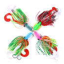 3 PCS Hengjia JI007 Long Shot Lead Head Tassel Beard Bait Sea Fishing Lead Bait, Specification: JIG 20g(3)