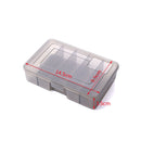 4 PCS HENGJIA qt051 5 Grids Fishing Tackle Box Storage Box, Size: Small