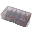 4 PCS HENGJIA qt051 5 Grids Fishing Tackle Box Storage Box, Size: Large