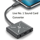 Changba Live No. 1 Aluminum Alloy Sound Card Converter, Interface form: 8 Pin Interface