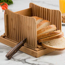 31.7x23.7x19cm Bamboo Household And Commercial Multi-Function Bread Cutting Plate Sliced Cutting Board Bread Slices Bread Plate