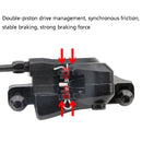Meroca M800 Bicycle Brake Mountain Bike Universal Bilateral Brake Oil Pressure Disc Brake, Style: 1 Pair Oil Brakes + 1 Pair Disc Brakes