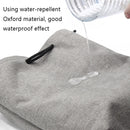Benna Waterproof SLR Camera Lens Bag Lens Protective Cover Pouch Bag, Color: Square Medium(Gray)