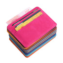2 PCS KT1002 RFID Function Lizard Pattern Bank Card Holder PU Business Card Case(Brown)