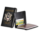 LT101 Multi-Card Passport Holder Anti-Magnetic Bank Card Holder(Blue)