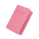 2 PCS MS101 Frosted PU Multi-Card Passport Holder Travel Abroad Passport Card Holder, Color: Dirty Yellow