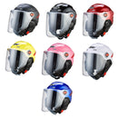 BYB W-266 Four Seasons Men And Women Universal Helmet Electric Motorcycle Anti-Fog Keep Warm Protective Cap, Specification: Transparent Lens(White)