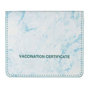 3 PCS CPVC1004 Marble Pattern Card Holder ID Card Case PU Protective Case(Lake Blue)