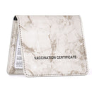 3 PCS CPVC1004 Marble Pattern Card Holder ID Card Case PU Protective Case(Gray)