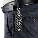 New Bring Mini Key Storage Key Bag Male Car Multi-Function Key Clip Buckle(Carbon Fiber)