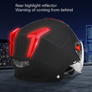 BYB X-335 Sunscreen Riding Electric Motorcycle Helmet, Specification: Colorful Long Lens(Pink)