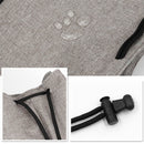Baona Waterproof Micro SLR Camera Bag Protective Cover Drawstring Pouch Bag, Color: Large Gray
