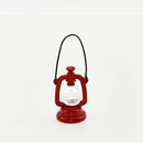 Retro Oil Lamp Doll House Miniature Kitchen Living Room Accessories Children Role Playing Toy(Red)