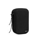 Baona BN-F027 Double-Layer Mobile Hard Disk Storage Bag EVA Hard Shell Hard Disk Protective Cover(Black)