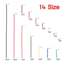 840 PCS 14 Lengths Jumper Wire U Shape Solderless Breadboard Jumper Wire Kit